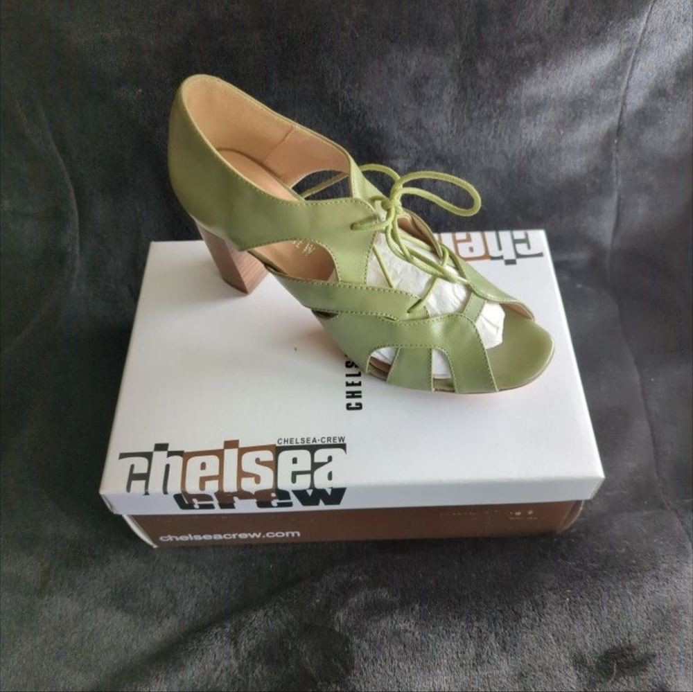 Green 3" heels